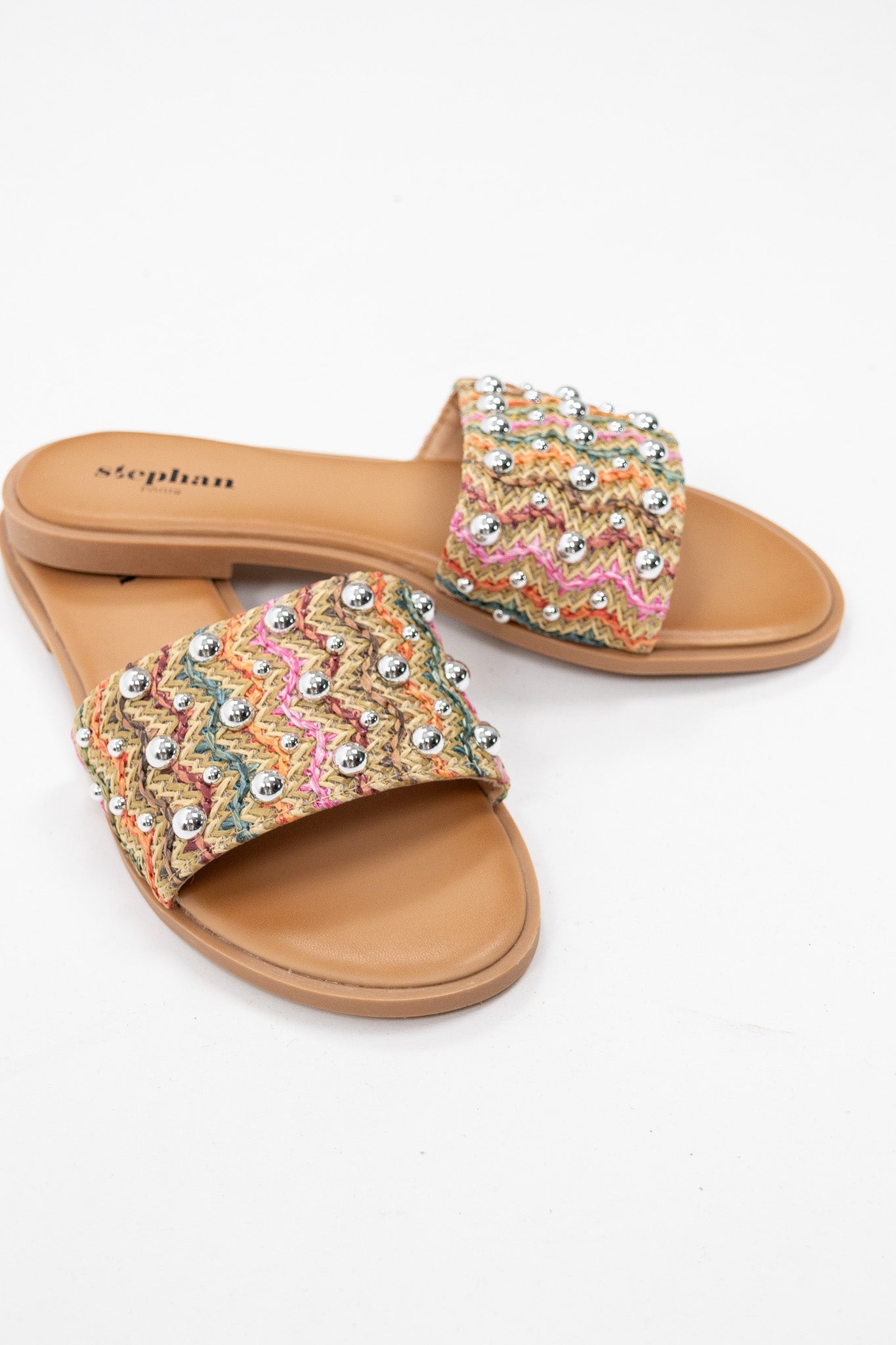 Pearl Detail Slippers
