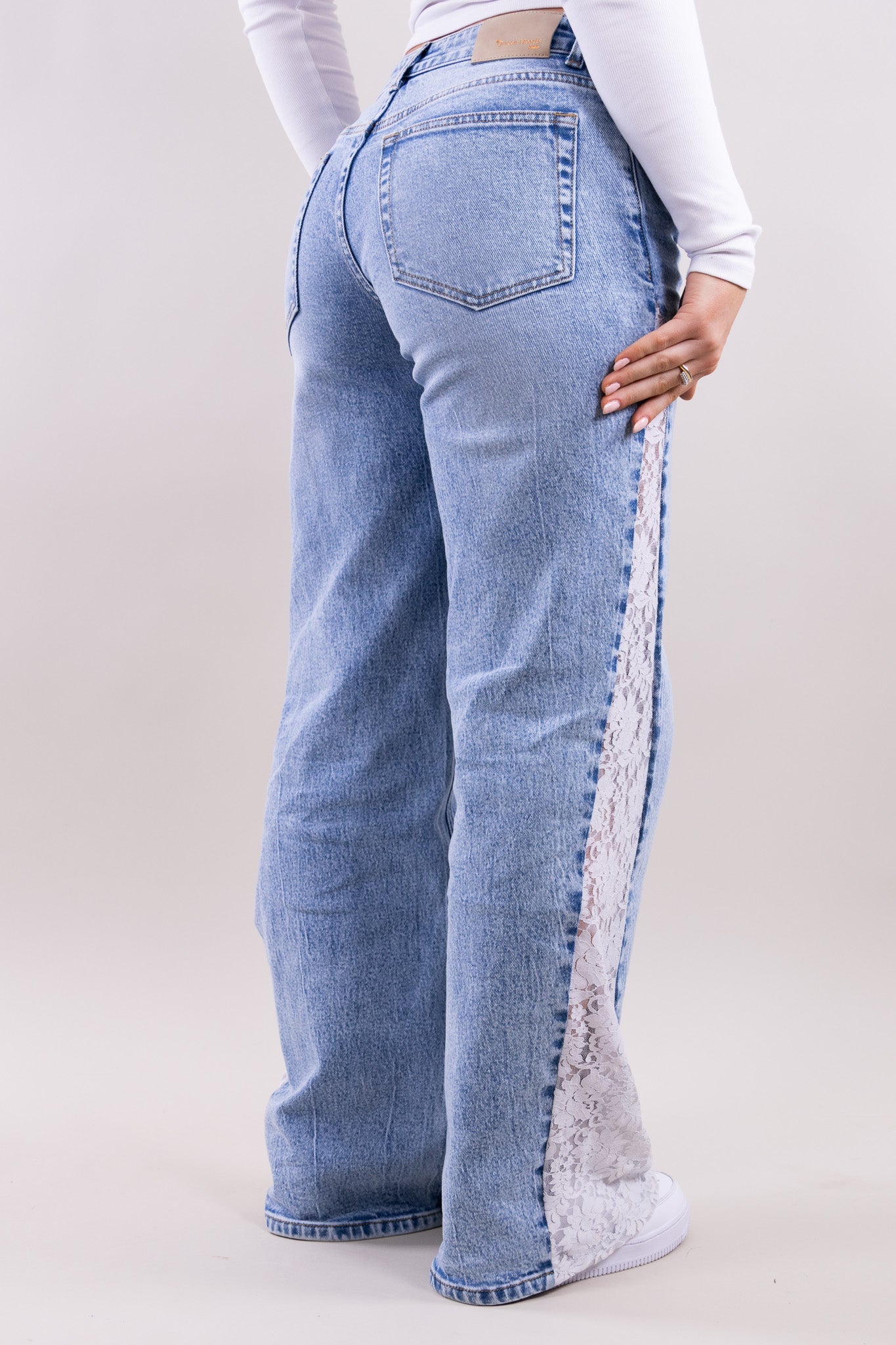 Lily lace jeans
