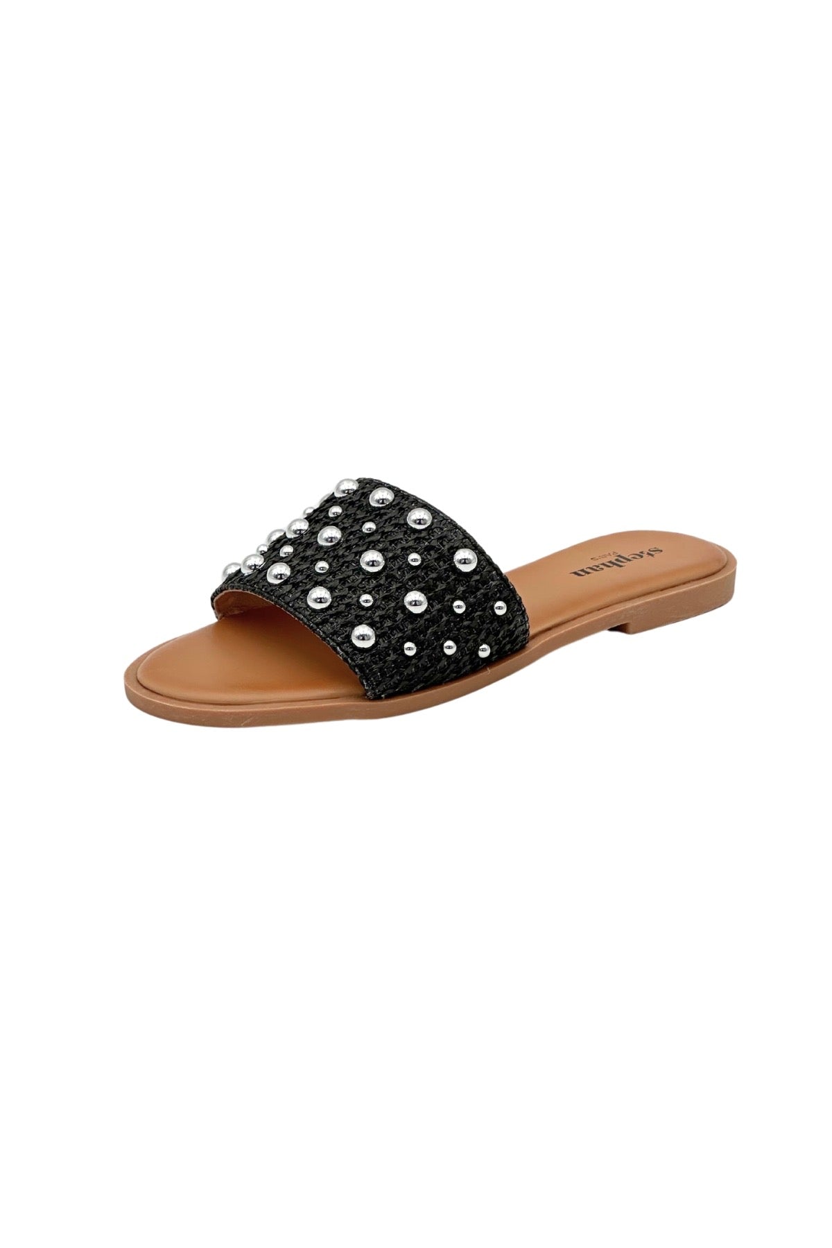 Pearl Detail Slippers