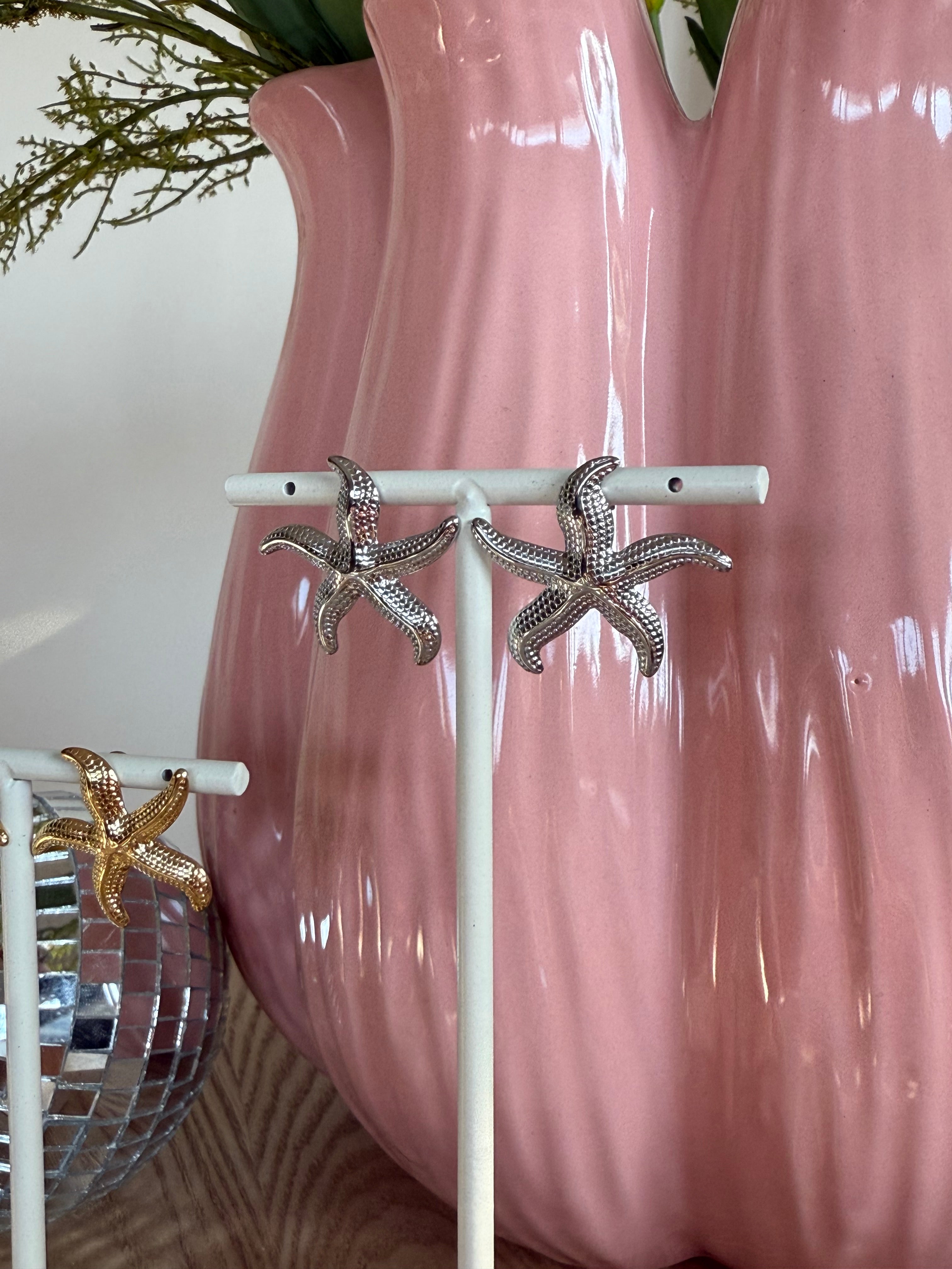Starry seas earring