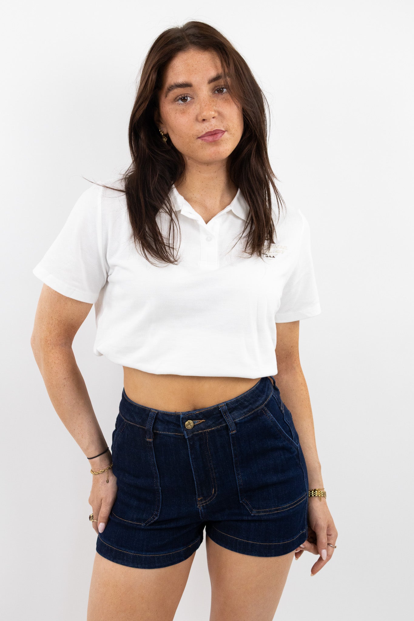 Noor Denim Short