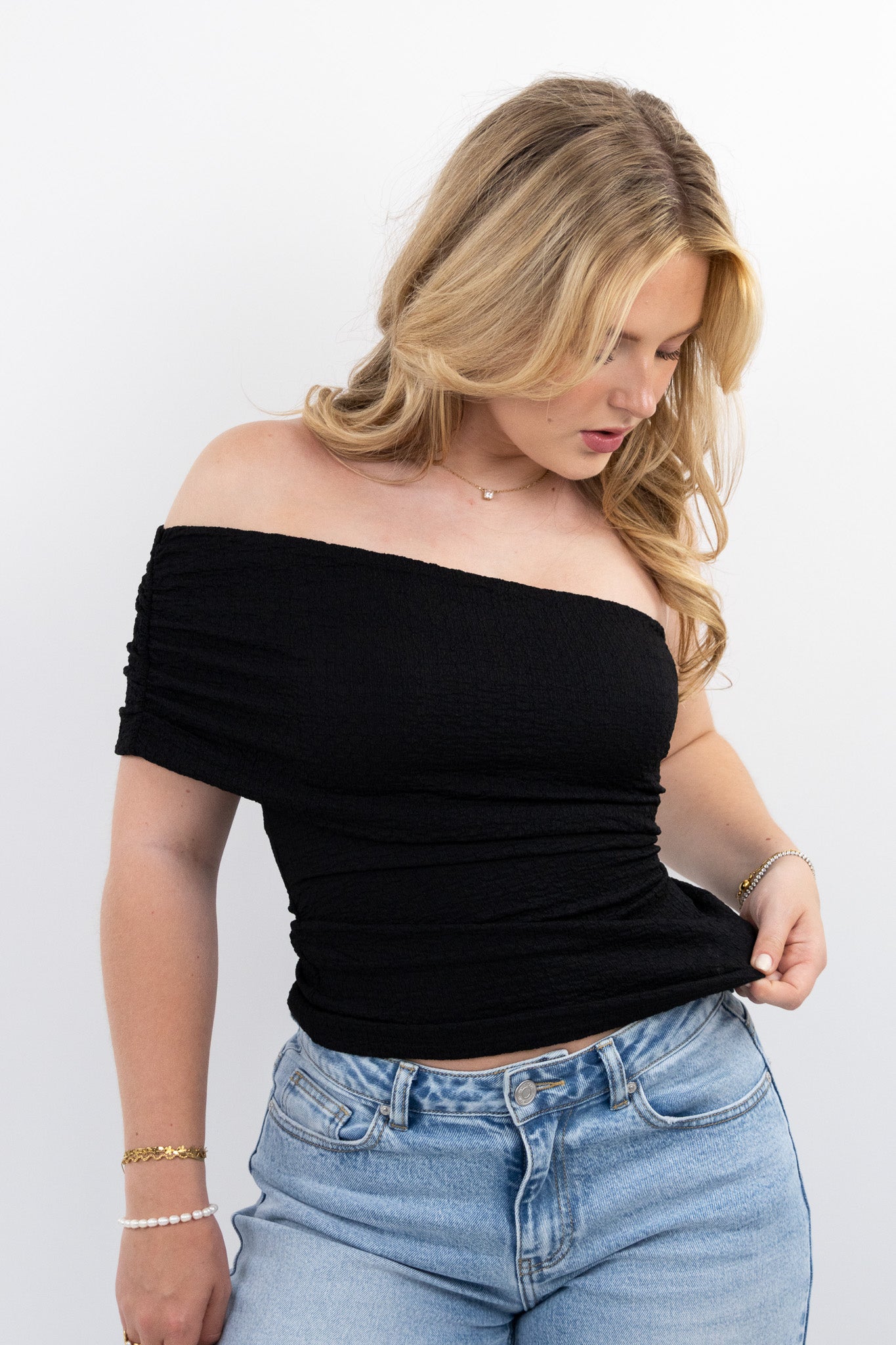 Nyra off shoulder top
