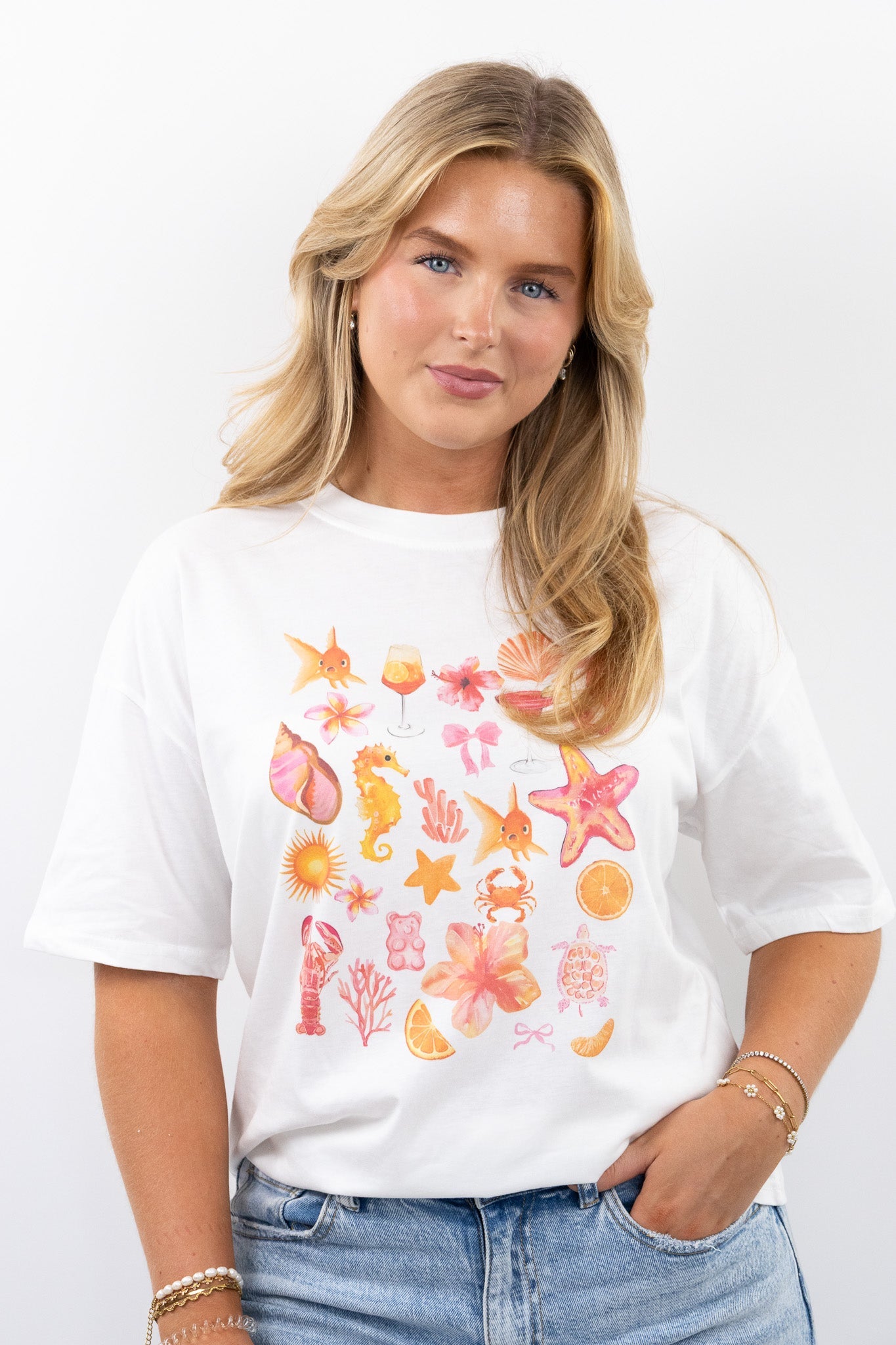 Sunset Tropics Tee