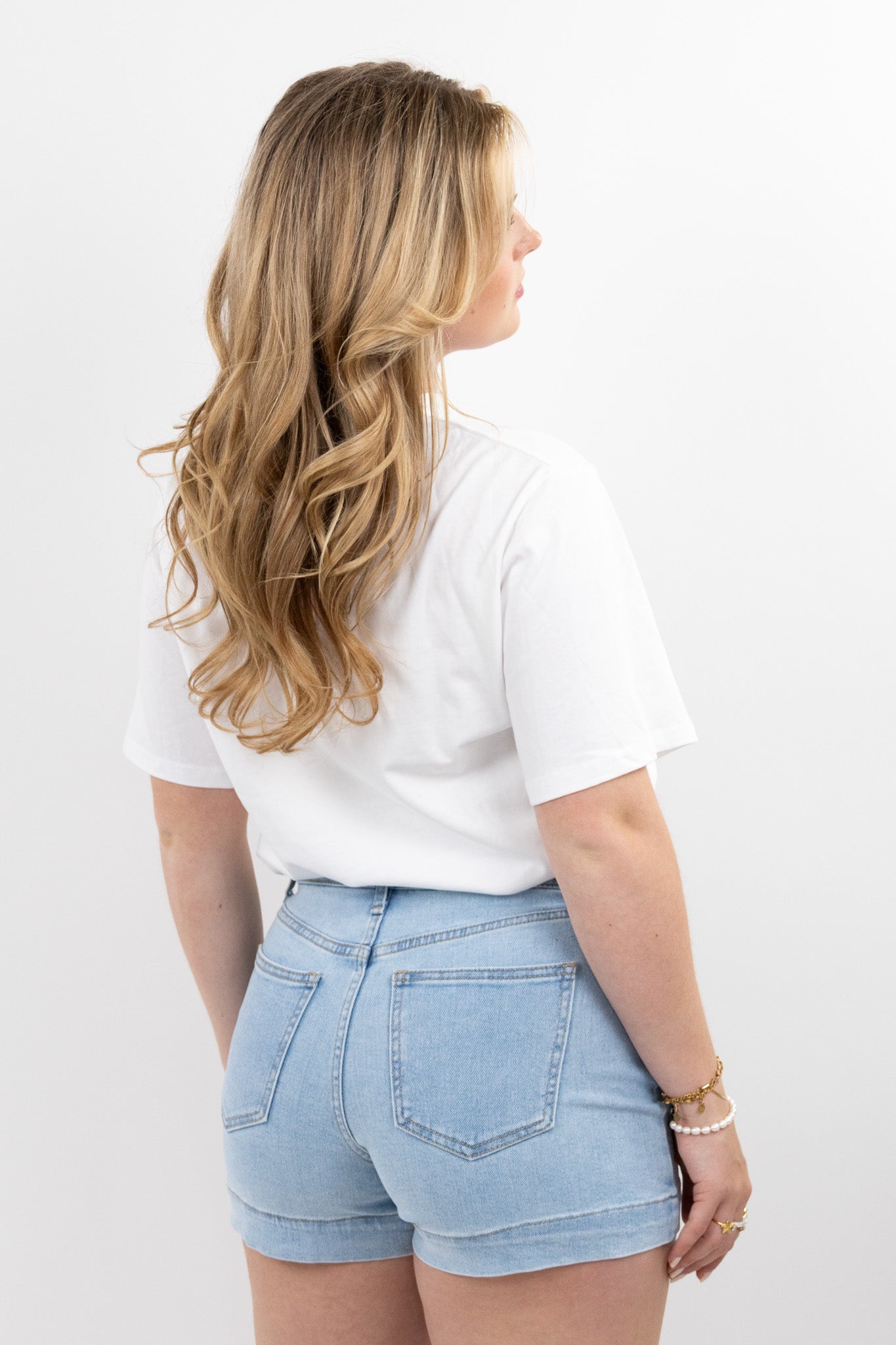 Sima denim shorts - stretch