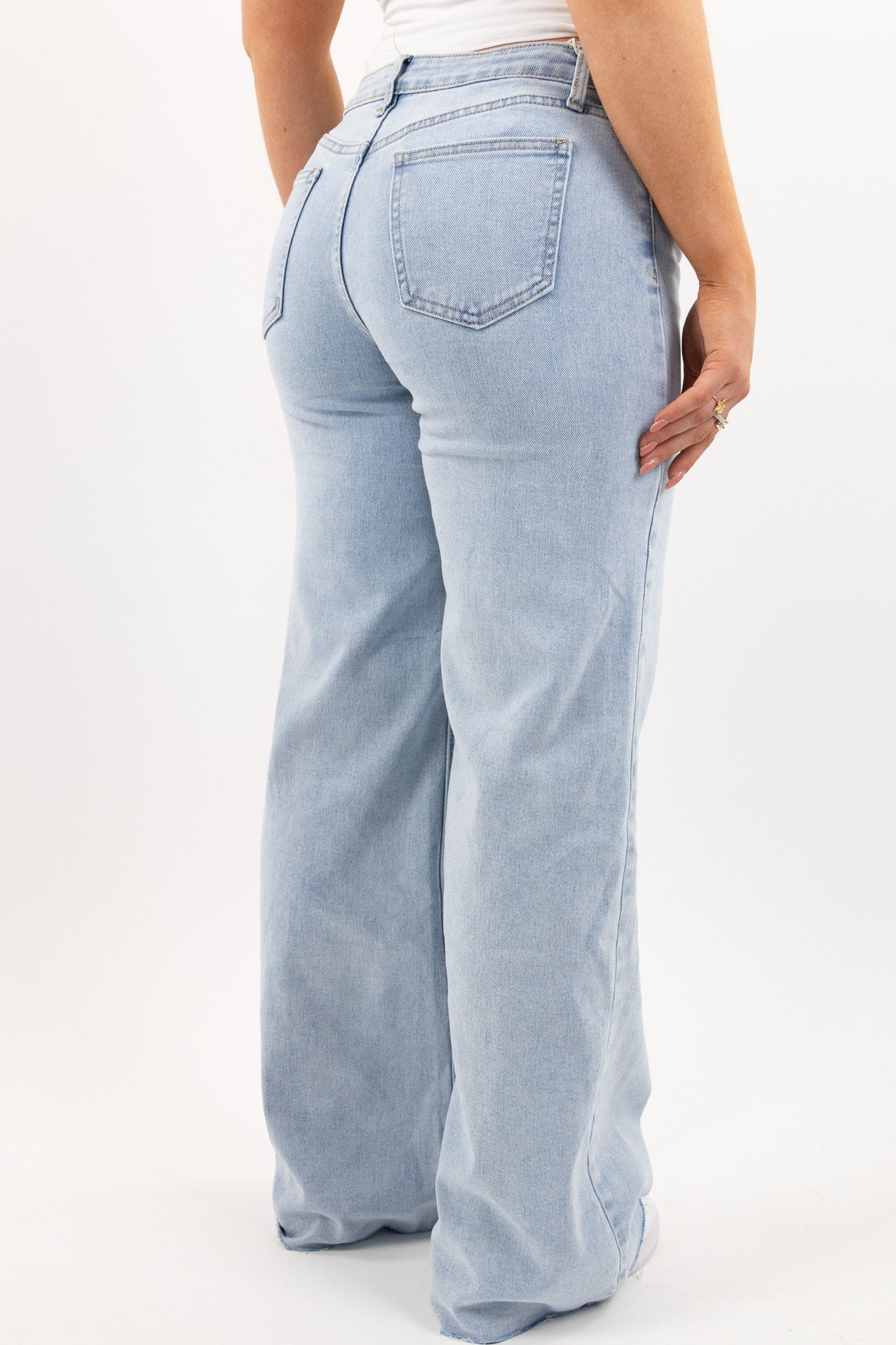 Aurora low waist jeans - stretch
