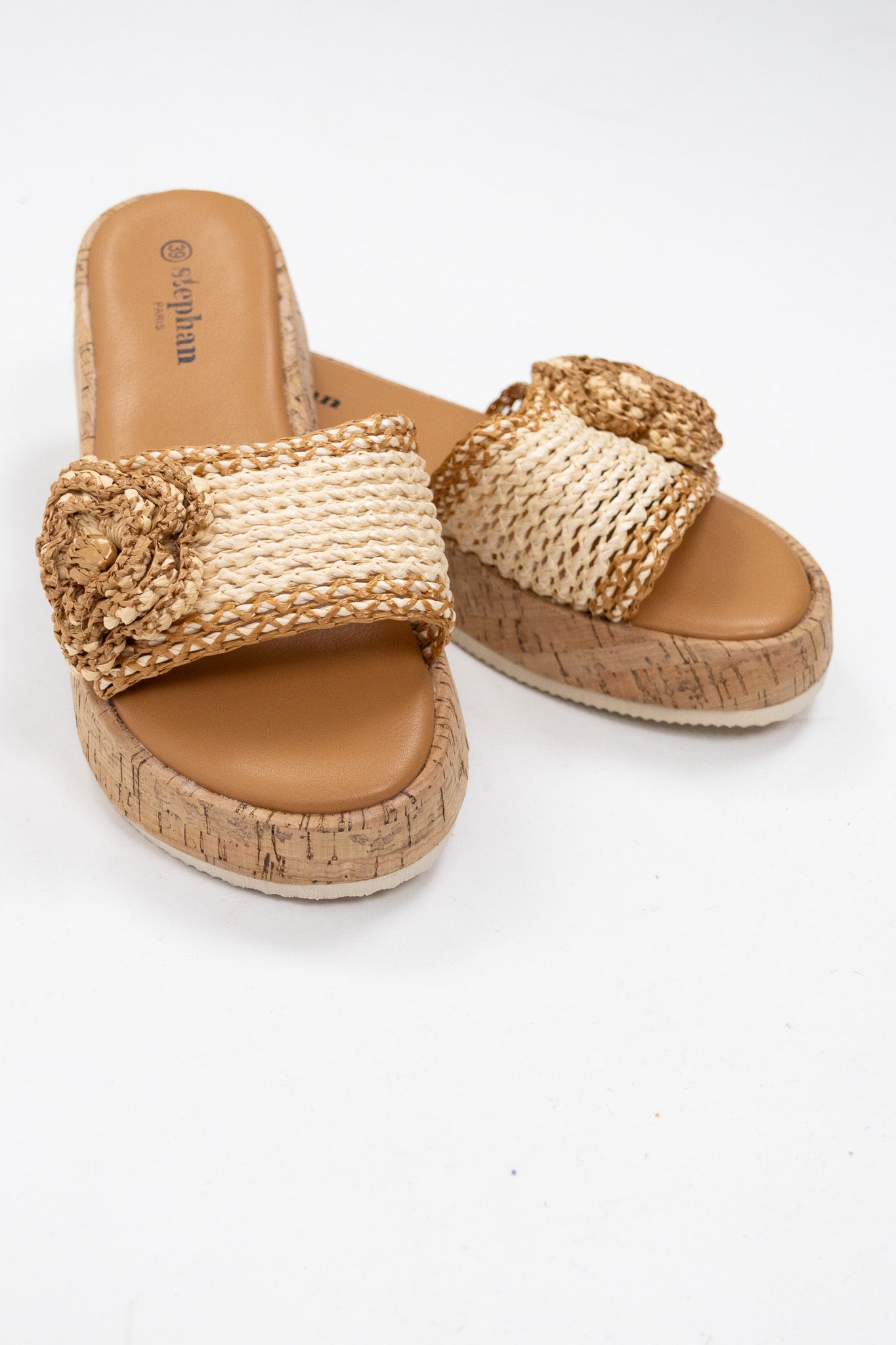 Woven Flower Slide