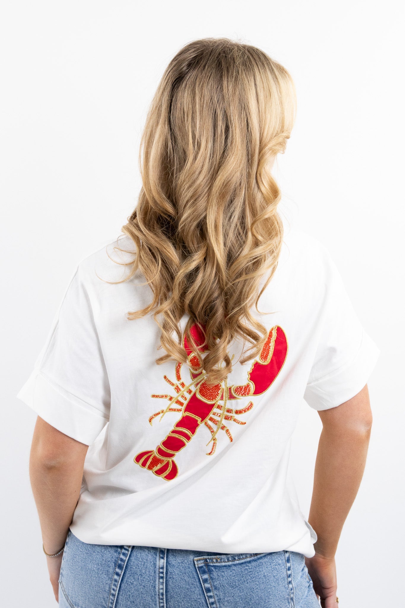 Lobster oversized t shirt