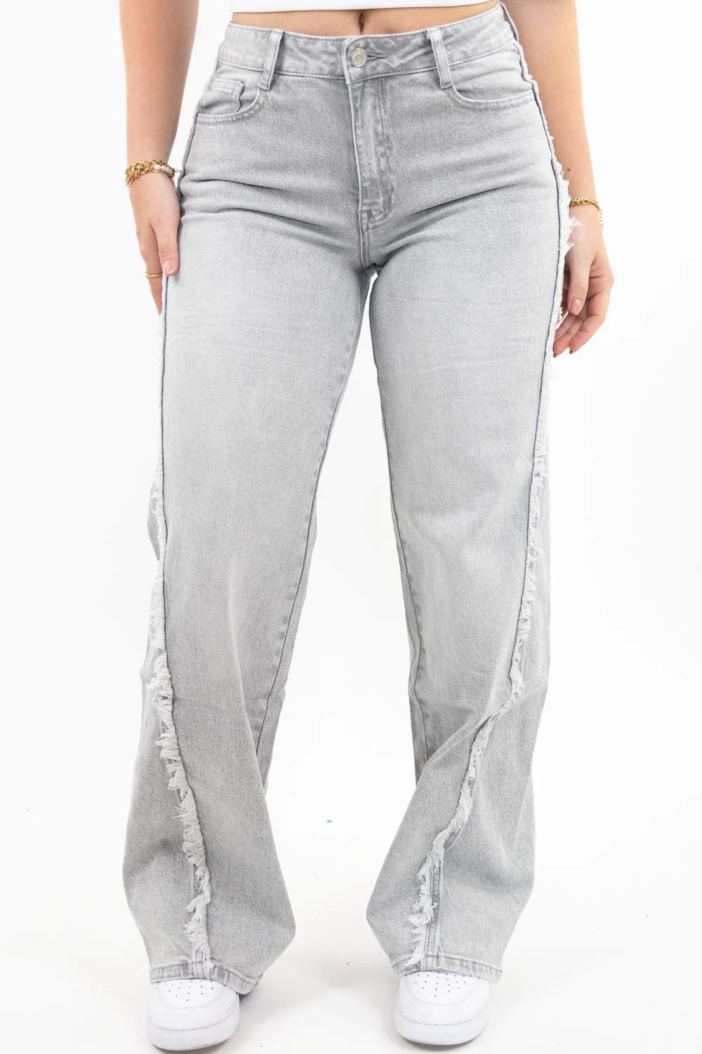 Britt wide leg jeans - stretch