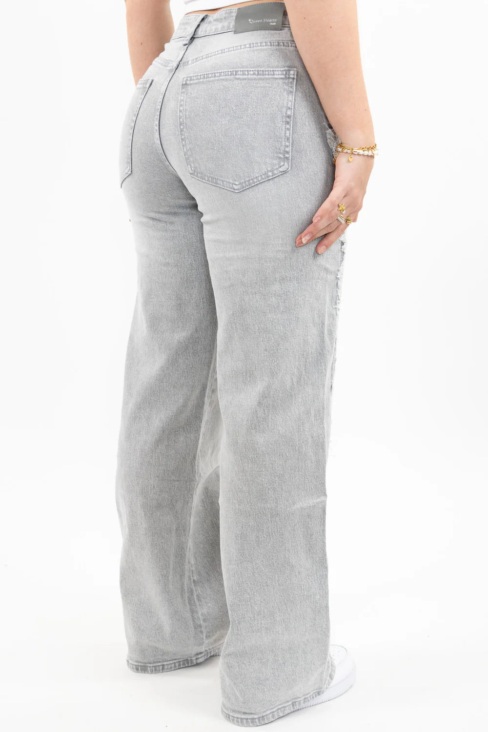 Britt wide leg jeans - stretch