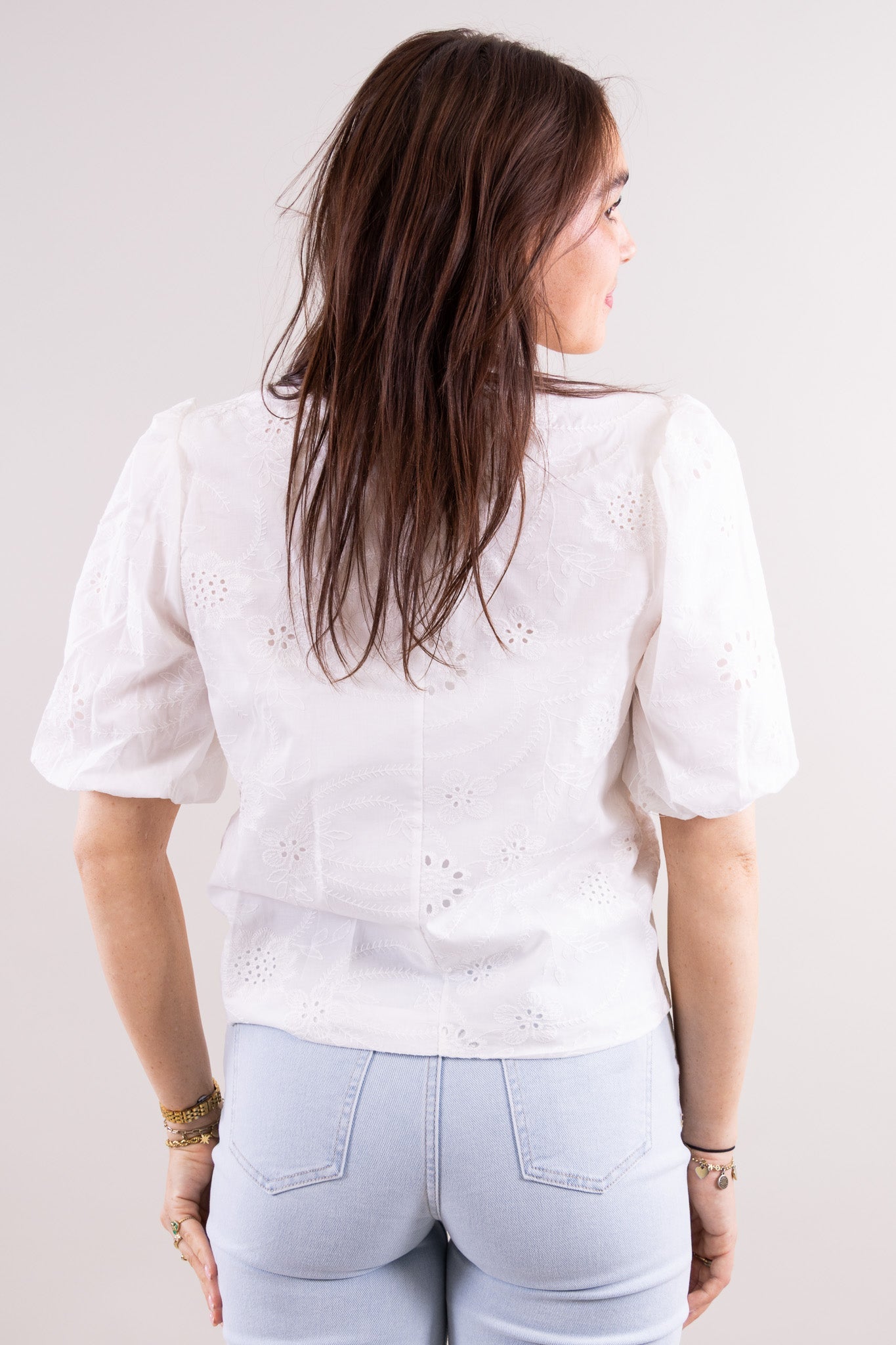 Bibi broderie blazer